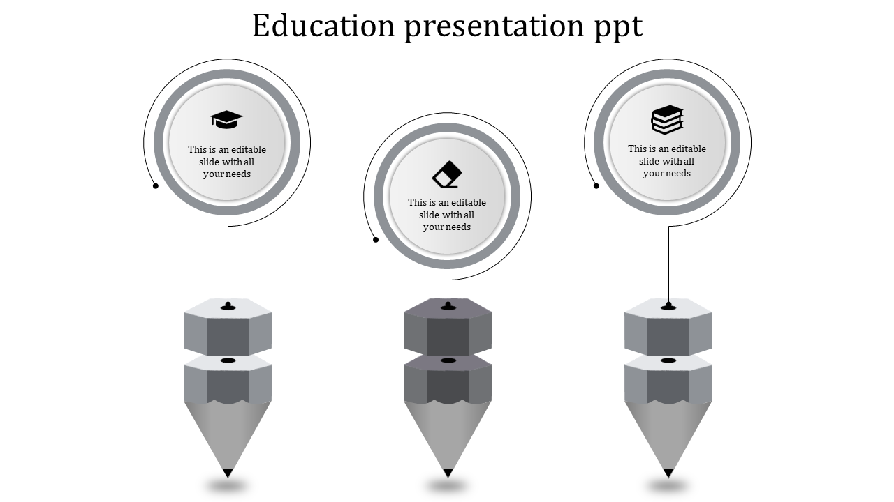 Simple Education PowerPoint Templates For Business